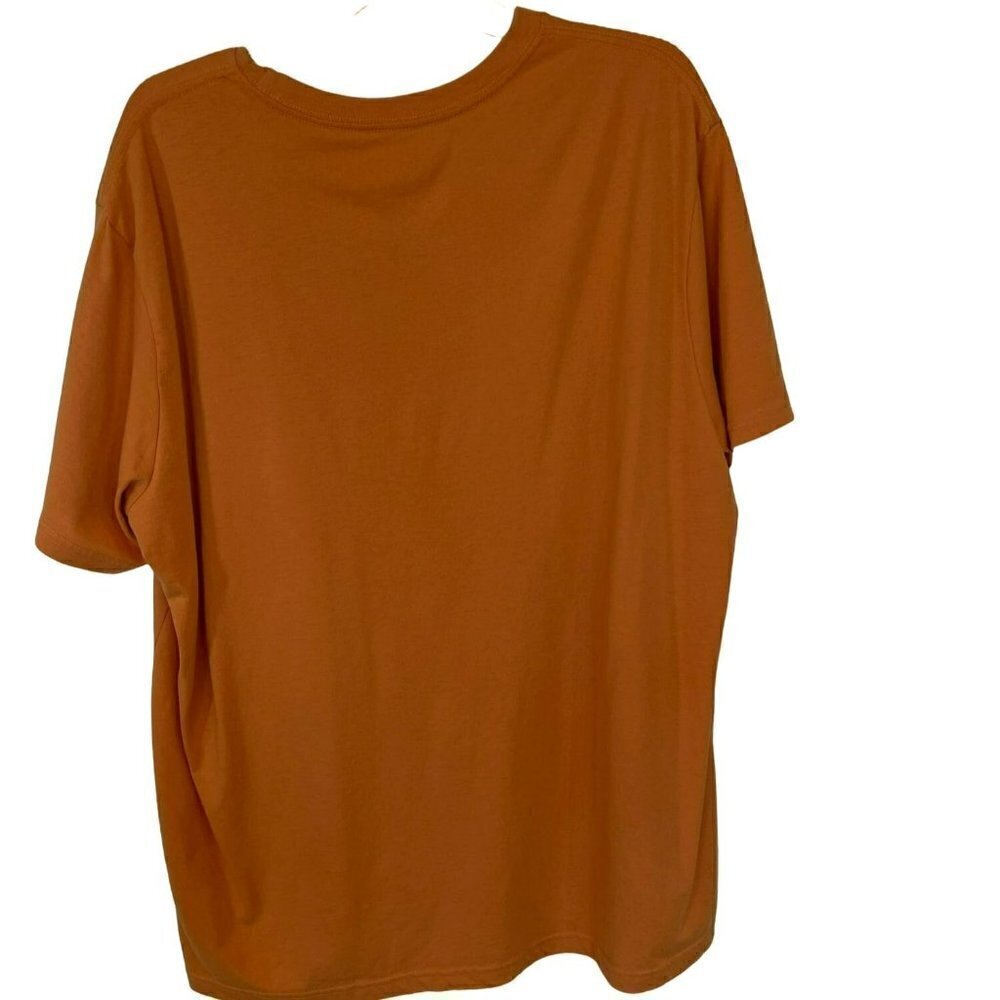 George Set of 2 Men's Short Sleeve Crew Neck Pullover Tees Size 2XL Orange/Pink - Picture 7 of 13